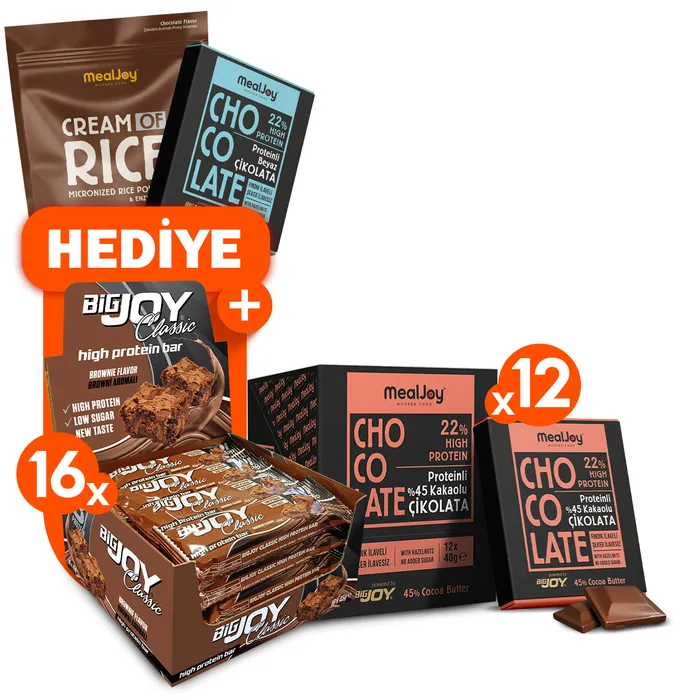 Mealjoy Proteinli Atıştırmalık Paketi